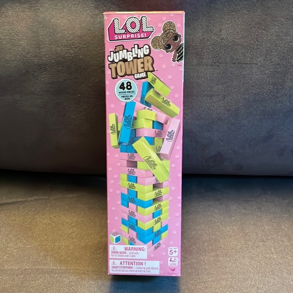 MGA Entertainment Other - Jumbling tower game.  48 wood pieces.  Ages 5+.​